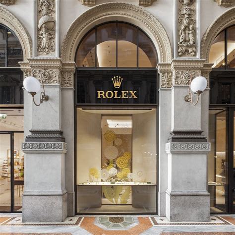 le piu importanti boutique rolex del mondo|rolex milano rocca.